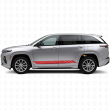 Autocollant Latéral en Vinyle Style Topographique pour Jeep Wagoneer S 2024+_3