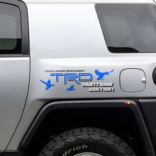Autocollants latéraux en vinyle TRD Hunters Edition pour Toyota FJ Cruiser_2