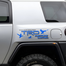Kit d’autocollants latéraux en vinyle TRD Hunters Edition pour Toyota FJ Cruiser_2