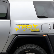 Kit d’autocollants latéraux en vinyle TRD Hunters Edition pour Toyota FJ Cruiser_4