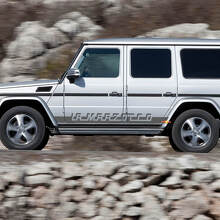 Autocollant vinyle latéral bande de course personnalisée pour Mercedes-Benz Classe G_2