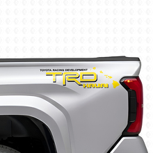 Kit d'autocollants vinyle pour côtés de caisse TRD Kauai Hawaii pour camions Toyota_5