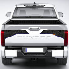 Autocollant vinyle complet carte topographique pour Toyota Tundra Hybride 2023_3