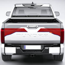 Autocollant vinyle complet carte topographique pour Toyota Tundra Hybride 2023_6