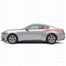 Autocollant en vinyle à bandes latérales décorées pour Musclecar Mustang 2015-20_3