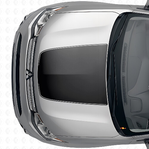 Bande centrale de capot Autocollant en vinyle pour Mitsubishi Outlander 2012-2014_1