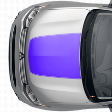 Bande centrale de capot Autocollant en vinyle pour Mitsubishi Outlander 2012-2014_2