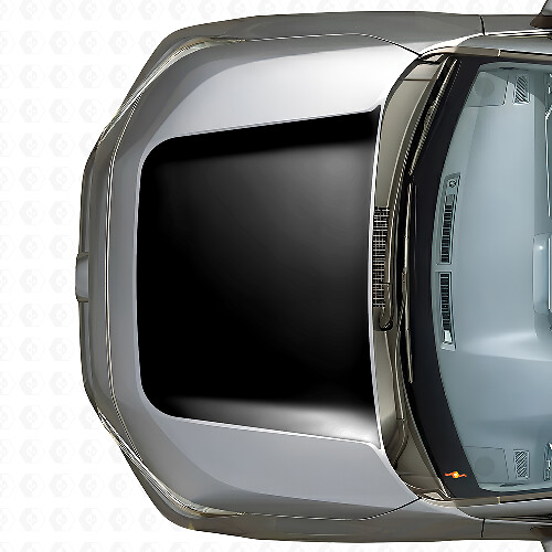 Autocollant Vinyle Central de Capot Pour Toyota RAV4 2019-2024_1
