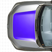 Autocollant Vinyle Central de Capot Pour Toyota RAV4 2019-2024_2
