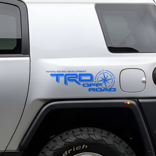 Autocollant latéral en vinyle TRD Off Road Compass pour Toyota FJ Cruiser_2