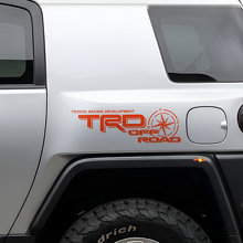 Autocollant latéral en vinyle TRD Off Road Compass pour Toyota FJ Cruiser_4