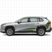Autocollant en vinyle bandes latérales style hockey TRD pour Toyota RAV4 2019-2024_3