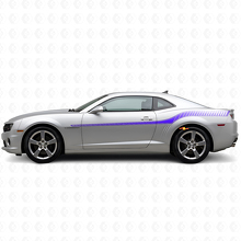Kit de bandes latérales en vinyle style course pour Chevrolet Camaro 2010-2013_2