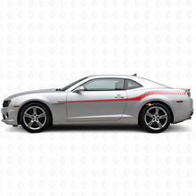 Kit de bandes latérales en vinyle style course pour Chevrolet Camaro 2010-2013_4