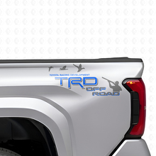 Autocollants en vinyle TRD Off Road Duck Hunter pour les côtés de la benne des camions Toyota_3