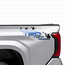 Autocollants en vinyle TRD Off Road Duck Hunter pour les côtés de la benne des camions Toyota_4