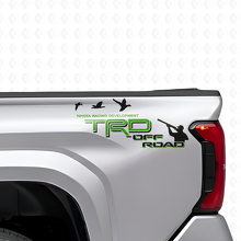 Autocollants en vinyle TRD Off Road Duck Hunter pour les côtés de la benne des camions Toyota_6