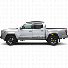 Autocollants en vinyle bandes bas de caisse style montagne pour Toyota Tacoma 2016-2023_3