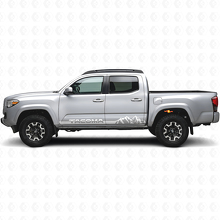 Autocollants en vinyle bandes bas de caisse style montagne pour Toyota Tacoma 2016-2023_5
