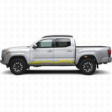Autocollants en vinyle bandes bas de caisse style montagne pour Toyota Tacoma 2016-2023_6