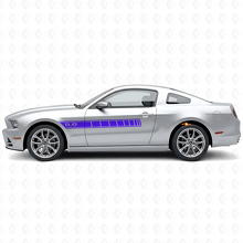 Kit de décalcomanies en vinyle bandes latérales haute performance 5.0 pour Musclecar Musclecarmodel 2010-2014_2
