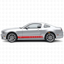 Kit de bandes autocollantes en vinyle avec logo cheval pour bas de caisse Musclecar Musclecarmodel 2010-2014_3