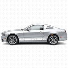 Kit de bandes autocollantes en vinyle pour bas de caisse avec logo GT pour Musclecar Musclecarmodel 2010-2014_4