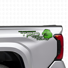 Ensemble d'autocollants en vinyle arrières latéraux TRD Off Road Eagle pour camions Toyota_2