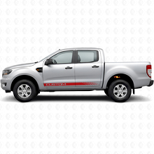 Kit de décalcomanies en vinyle à rayures stroboscopiques personnalisées pour Musclecar Ranger Crew Cab 2019-2023_4