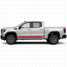 Autocollants de bande de bas de caisse pour GMC Sierra 1500 AT4 - Paire_4