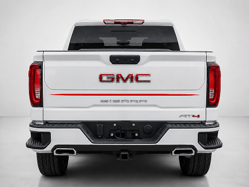 Autocollants Bandes pour hayon pour GMC Sierra 1500 AT4X Autocollant vinyle pour graphiques GMC Sierra