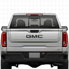 Autocollants Bandes pour hayon pour GMC Sierra 1500 AT4X Autocollant vinyle pour graphiques GMC Sierra_3