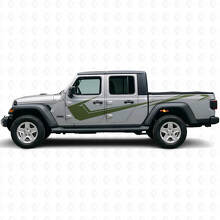 Kit de décalcomanies en vinyle à bandes latérales angulaires pour Jeep Gladiator 2020-27_3