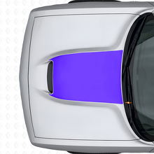 Autocollant Vinyle Cache-Capot pour Dodge Challenger 2015+_2