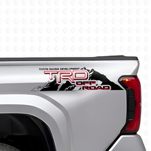 Autocollants en vinyle Style Hors Route TRD pour le flanc des pick-up Toyota_4
