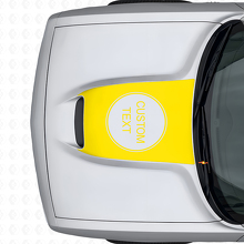 Lettrage personnalisé Autocollant vinyle capot pour Dodge Challenger 2015+_6