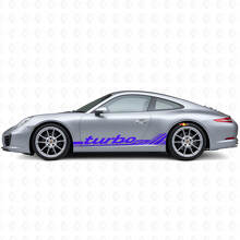 Kit de bandes latérales en vinyle style classique Turbo RS pour Porsche 911 991_2