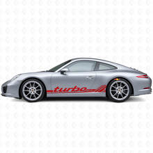 Kit de bandes latérales en vinyle style classique Turbo RS pour Porsche 911 991_4