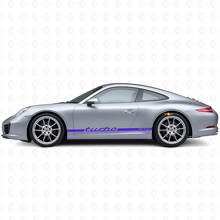 Kit de décalcomanies en vinyle bandes latérales fines Turbo RS pour Porsche 911 991_3