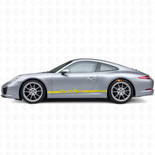 Kit de décalcomanies en vinyle bandes latérales fines Turbo RS pour Porsche 911 991_6