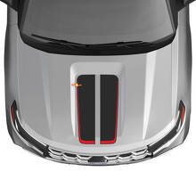 Jeu d'autocollants vinyles à double bande de capot pour Musclecar Explorer ST1 2020-2026_2
