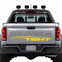 Autocollant vinyle personnalisé style désert pour hayon Chevrolet Colorado ZR2_5