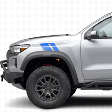 Kit d’autocollants en vinyle à bandes doubles pour ailes avant pour Chevrolet Colorado ZR2_2