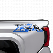 Kit de décalcomanies latérales arrière en vinyle style TRD tout-terrain Montagne Cerf pour Toyota Tacoma Tundra_2