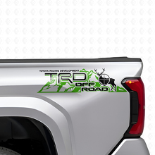 Kit de décalcomanies latérales arrière en vinyle style TRD tout-terrain Montagne Cerf pour Toyota Tacoma Tundra_3