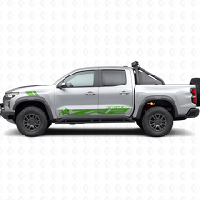Kit d’autocollants vinyle avec logo Bison ZR2 pour porte latérale Chevrolet Colorado ZR2_3