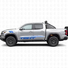 Kit de décalcomanies vinyle personnalisées style désert pour porte latérale Chevrolet Colorado ZR2_2
