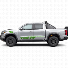 Kit de décalcomanies vinyle personnalisées style désert pour porte latérale Chevrolet Colorado ZR2_3