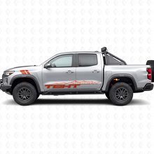Kit de décalcomanies vinyle personnalisées style désert pour porte latérale Chevrolet Colorado ZR2_4