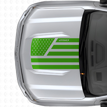 Autocollant en vinyle style étoiles du drapeau USA & acier pour capot Chevrolet Silverado 1500 2026_3